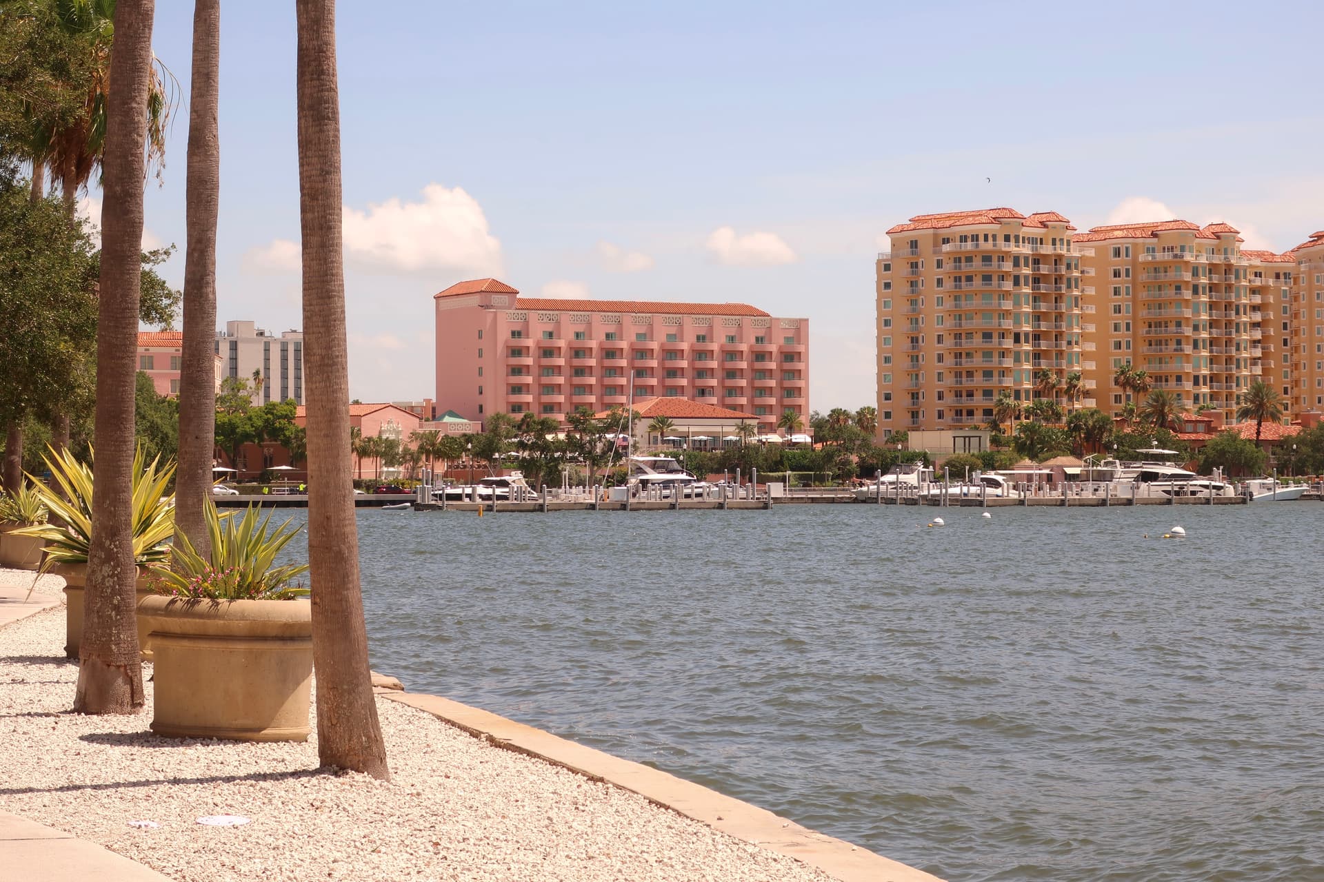St. Petersburg, Florida waterfront and skyline